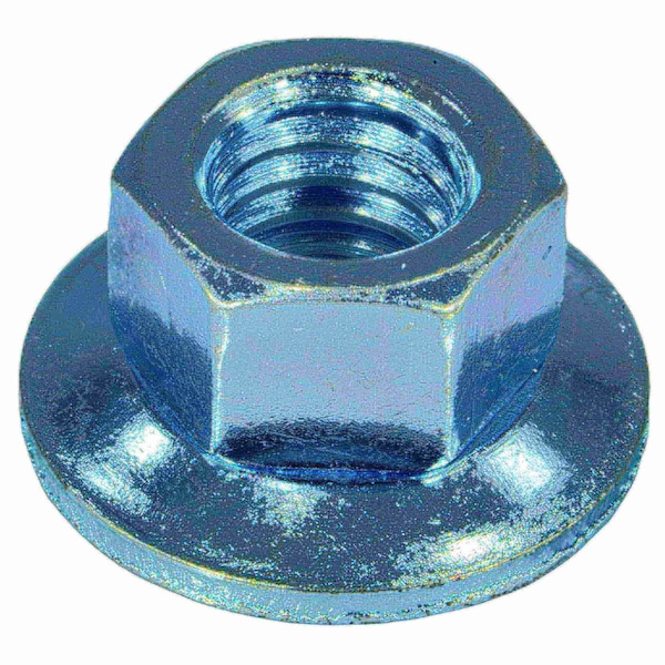 Midwest Fastener Free Spinning Washer Lock Nut, 3/8"-16, Steel, Zinc Plated, 50 PK 09651 - main